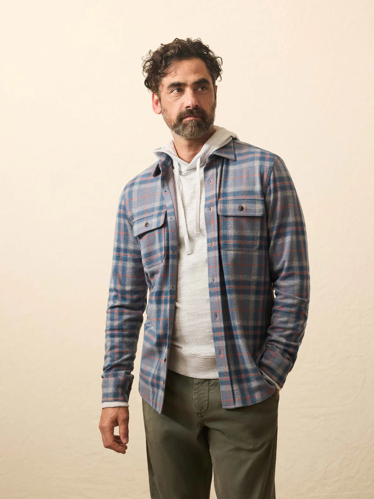 Legend Sweater Shirt- Three Lakes Plaid